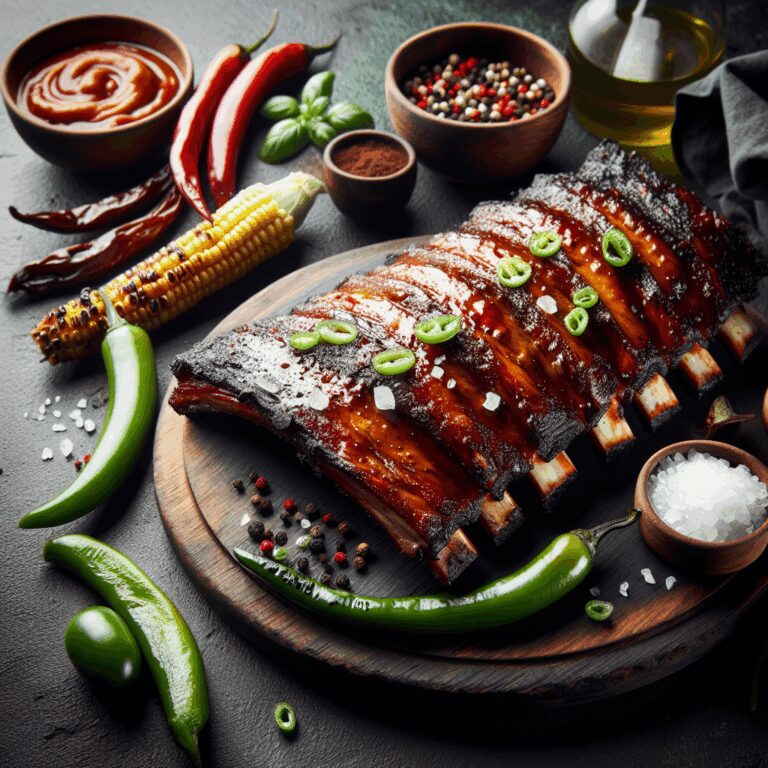 Costela Suína Defumada à Moda Nordestina