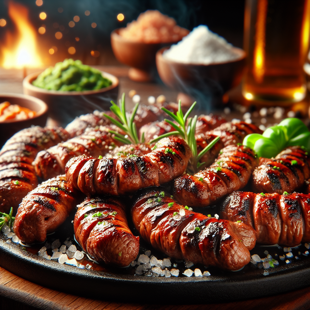 Entraña Uruguaia Grelhada com Sal de Parrilla