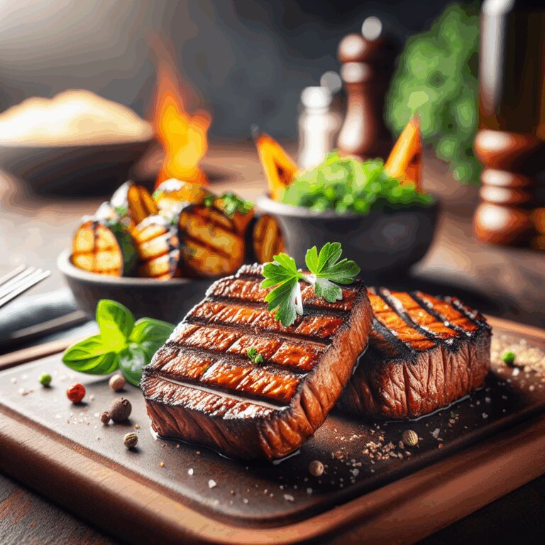 Filé Mignon Vegetariano na Brasa