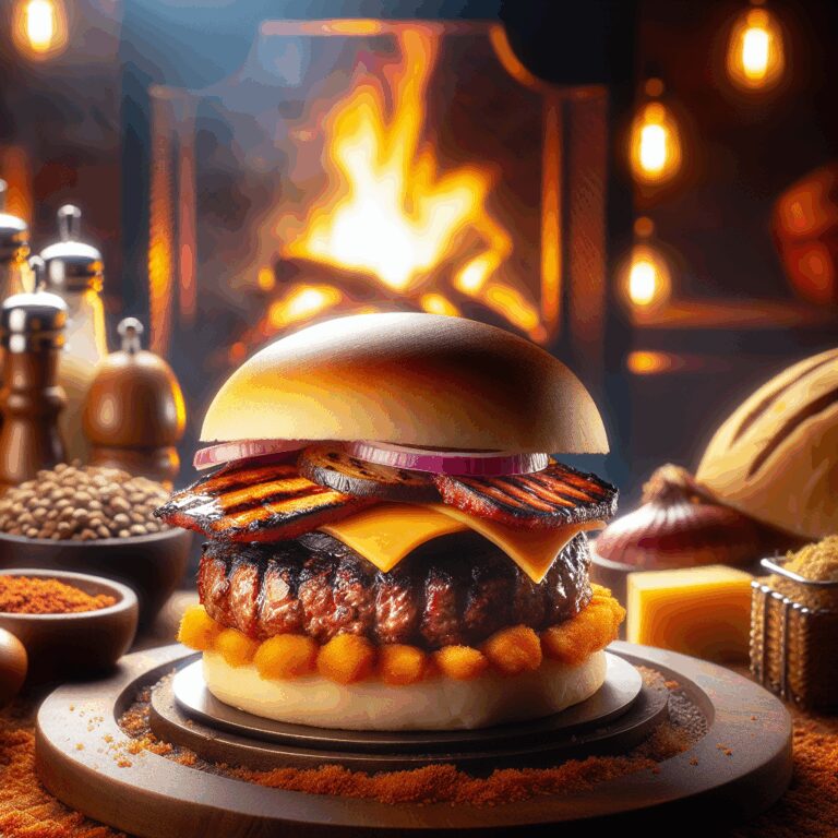 Hambúrguer Artesanal na Brasa ao Estilo Curitibano