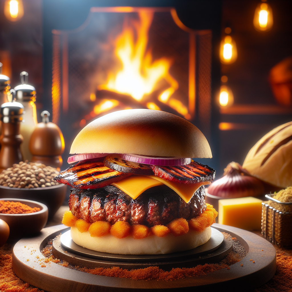 Hambúrguer Artesanal na Brasa ao Estilo Curitibano