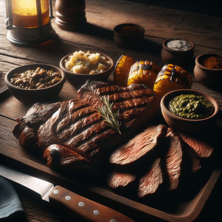 Parrillada Uruguaia Completa com Chimichurri