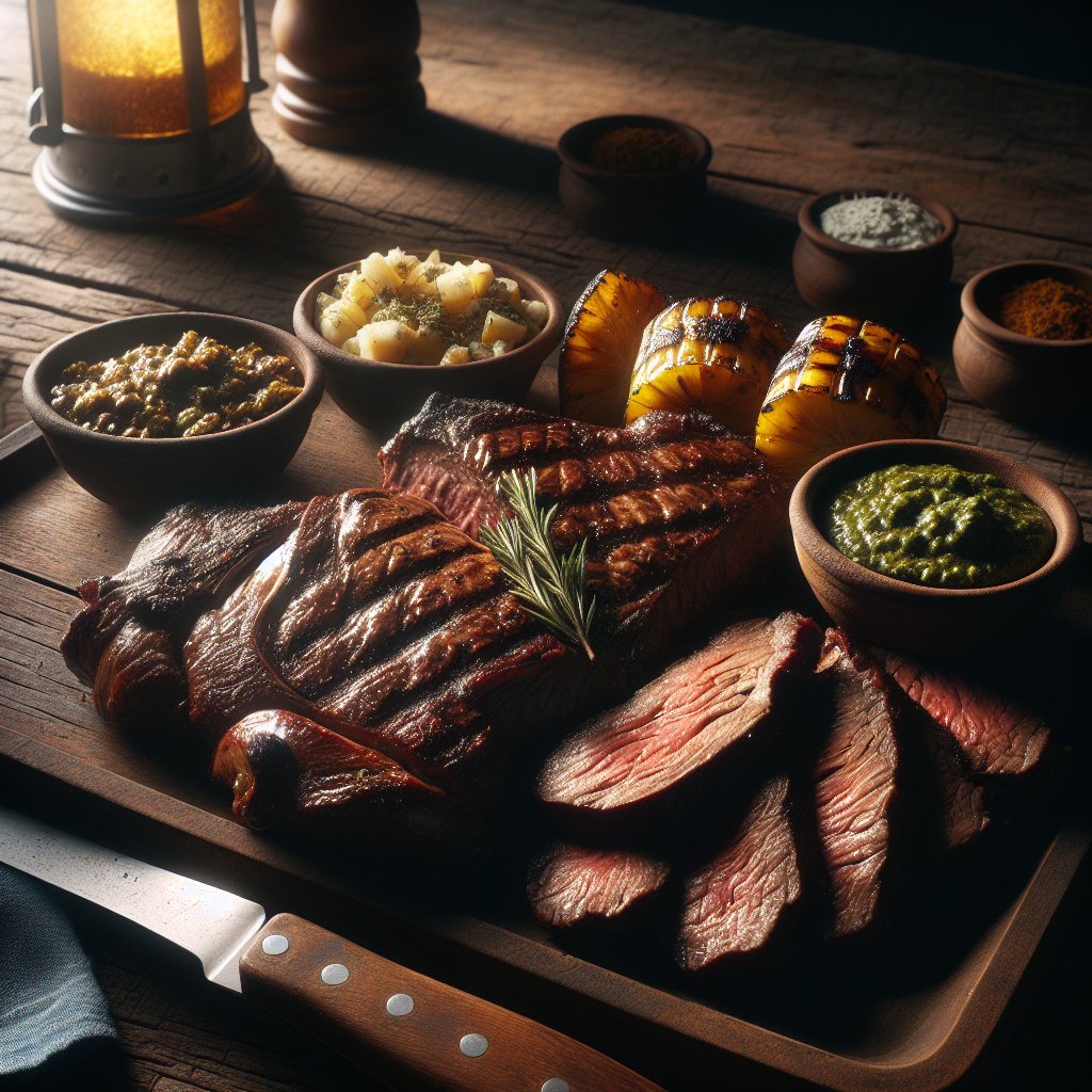 Parrillada Uruguaia Completa com Chimichurri