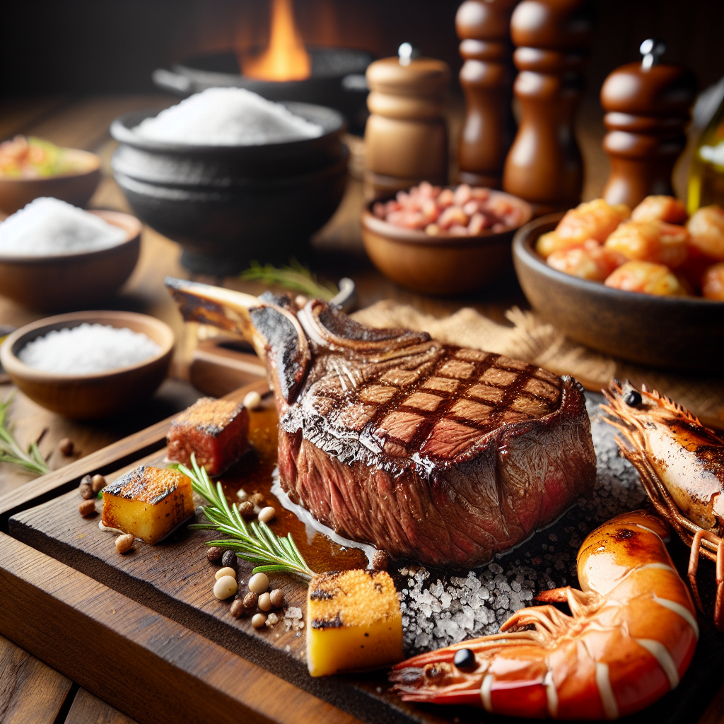 Picanha Uruguaia com Sal Parrilla Artesanal e Frutos do Mar