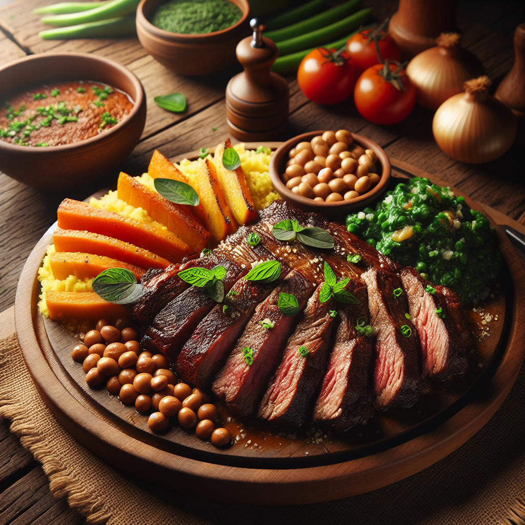 Costela de Ovelha na Brasa Pantaneira com Pequi