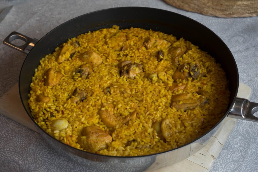 Arroz de Carreteiro grelhado estilo Brasil